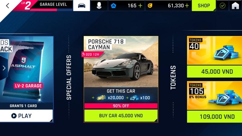 Đánh giá Asphalt 9 Legend