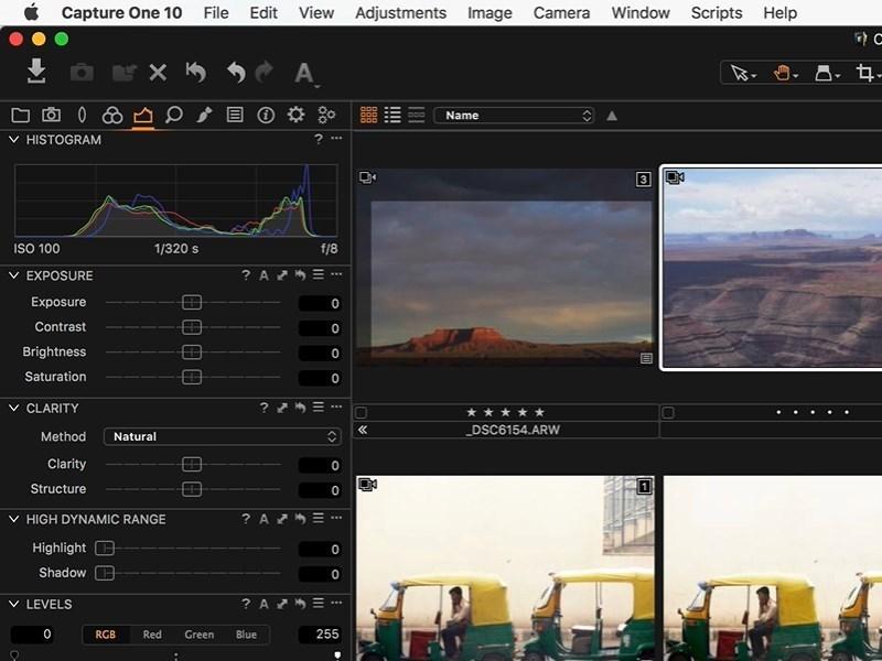 Lọc và lưu ảnh vào Album thông minh với Capture One Pro For Mac