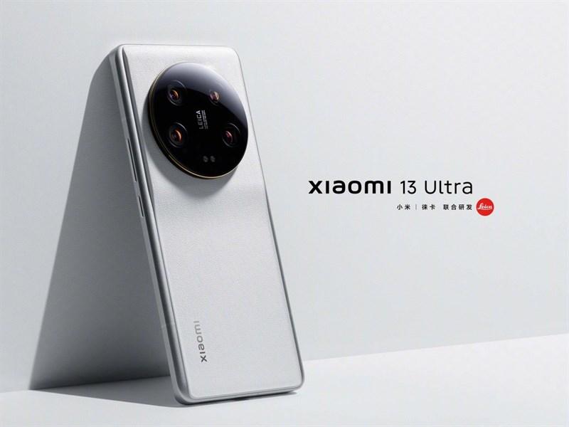 Mặt lưng Xiaomi 13 Ultra được hoàn thiện từ da và có kháng khuẩn