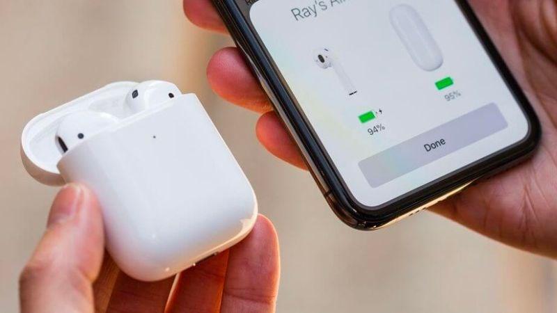 Pin AirPods 2 đã tăng lên hơn 50% 