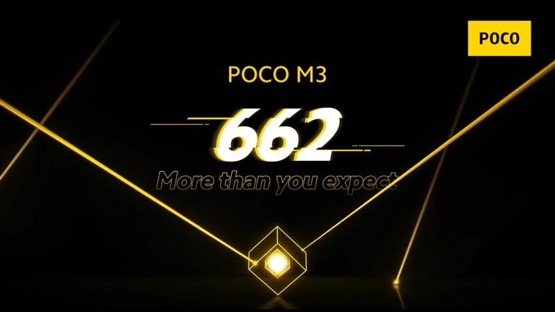 POCO M3 được trang bị viên pin 6.000 mAh