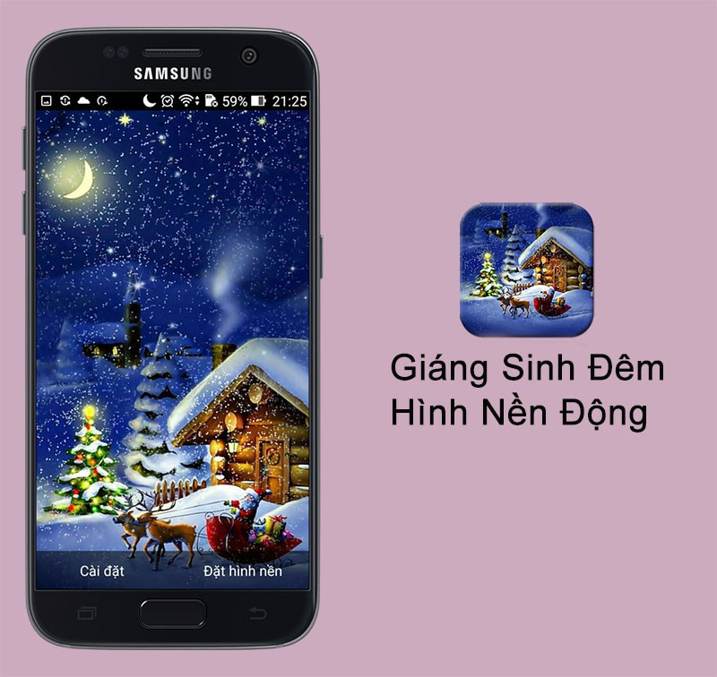 Kho Hình Nền Động Giáng Sinh Lung Linh Cho Điện Thoại Android