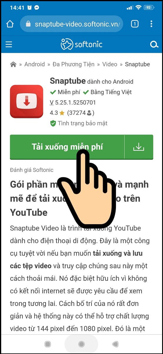 Hướng dẫn Tải và Cài đặt Snaptube APK trên Android Chi Tiết 2023