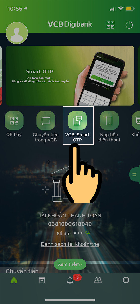 Hướng Dẫn Kích Hoạt và Sử Dụng Vietcombank Smart OTP An Toàn, Đơn Giản