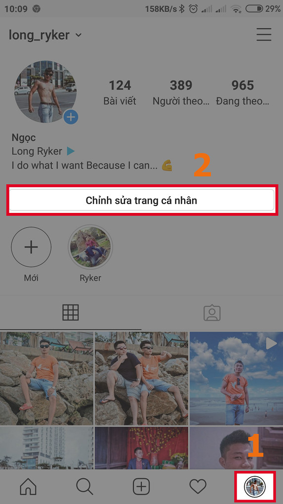 Hướng Dẫn Thay Đổi Thông Tin Cá Nhân Trên Instagram Dễ Dàng