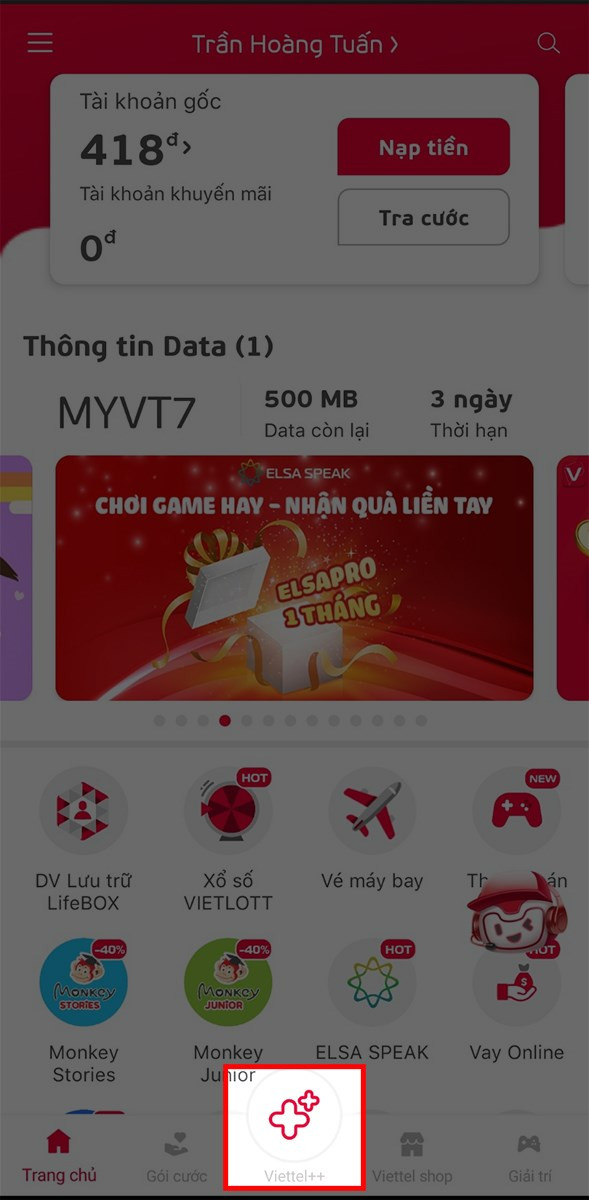 Cách Tặng Điểm Viettel++ Cho Người Thân, Bạn Bè Dễ Dàng