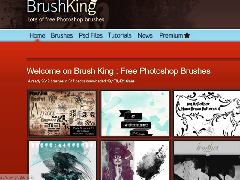 Top 11 Website Tải Brush Photoshop Miễn Phí Cho Dân Thiết Kế