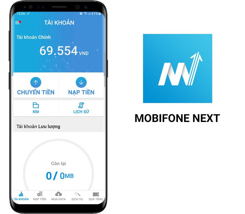 MobiFone Next: Ứng dụng quản lý cước vi diệu cho dế yêu