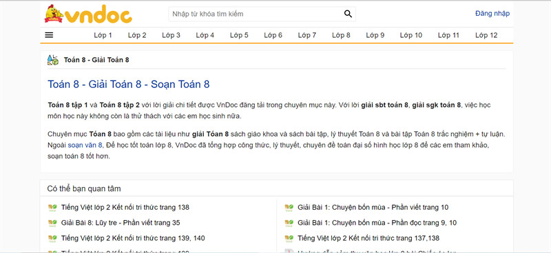 TOP 6 Website Học Toán Lớp 8 Online Miễn Phí, Hiệu Quả Nhất 2023