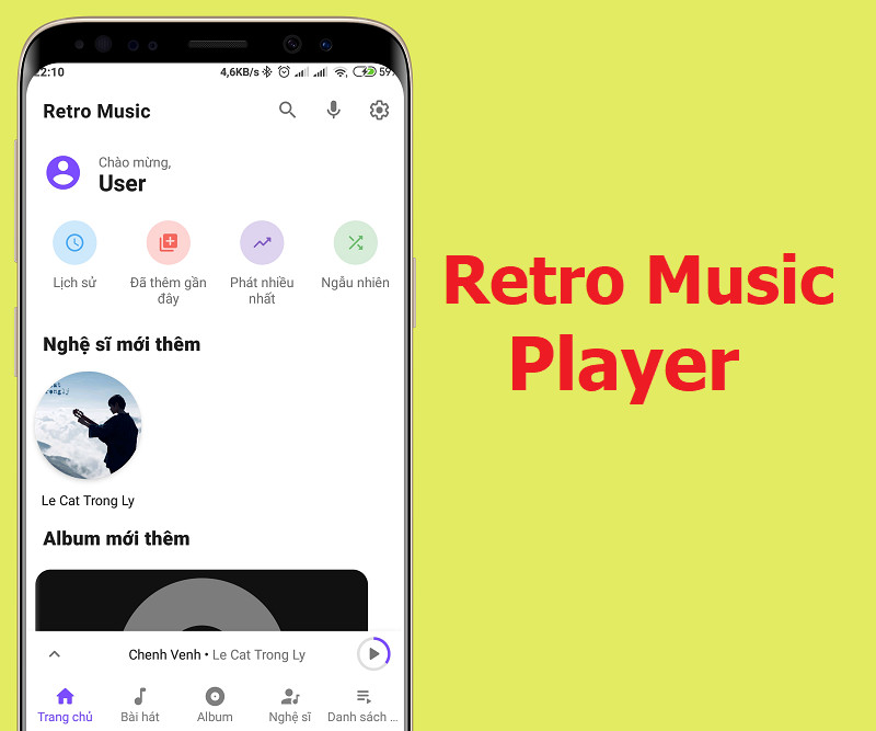 Khám Phá Retro Music Player: Trình Phát Nhạc Offline Miễn Phí Cho Android