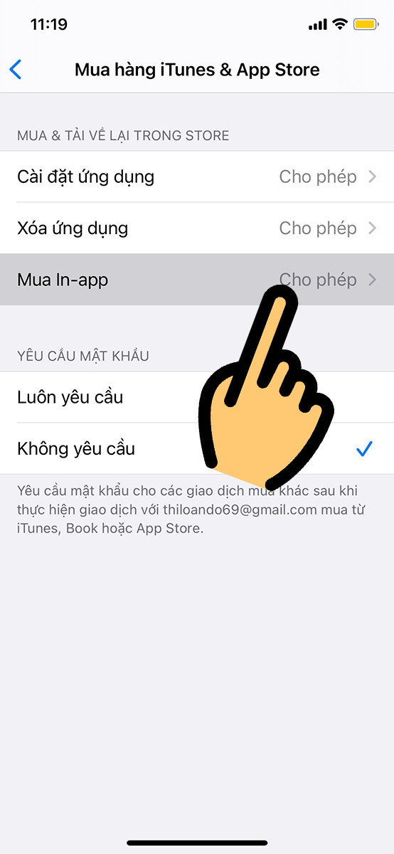 Hướng Dẫn Bật Tắt Mua Hàng Trong Ứng Dụng (In-App Purchase) Trên iPhone