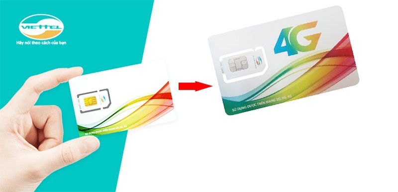 2 cách đổi sim 4G Viettel online ngay tại nhà nhanh chóng