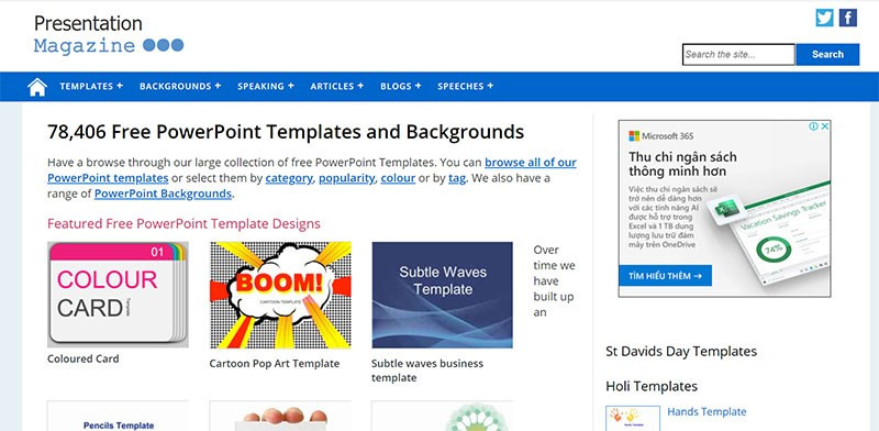 Top 12 Website Tải Mẫu PowerPoint Miễn Phí Cho Bài Thuyết Trình Ấn Tượng