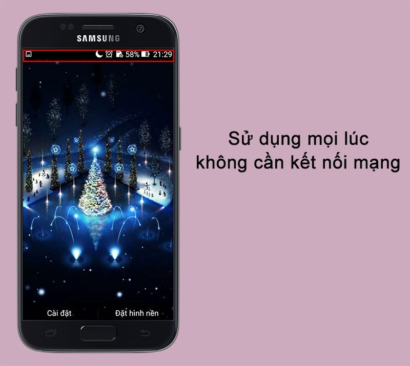 Kho Hình Nền Động Giáng Sinh Lung Linh Cho Điện Thoại Android