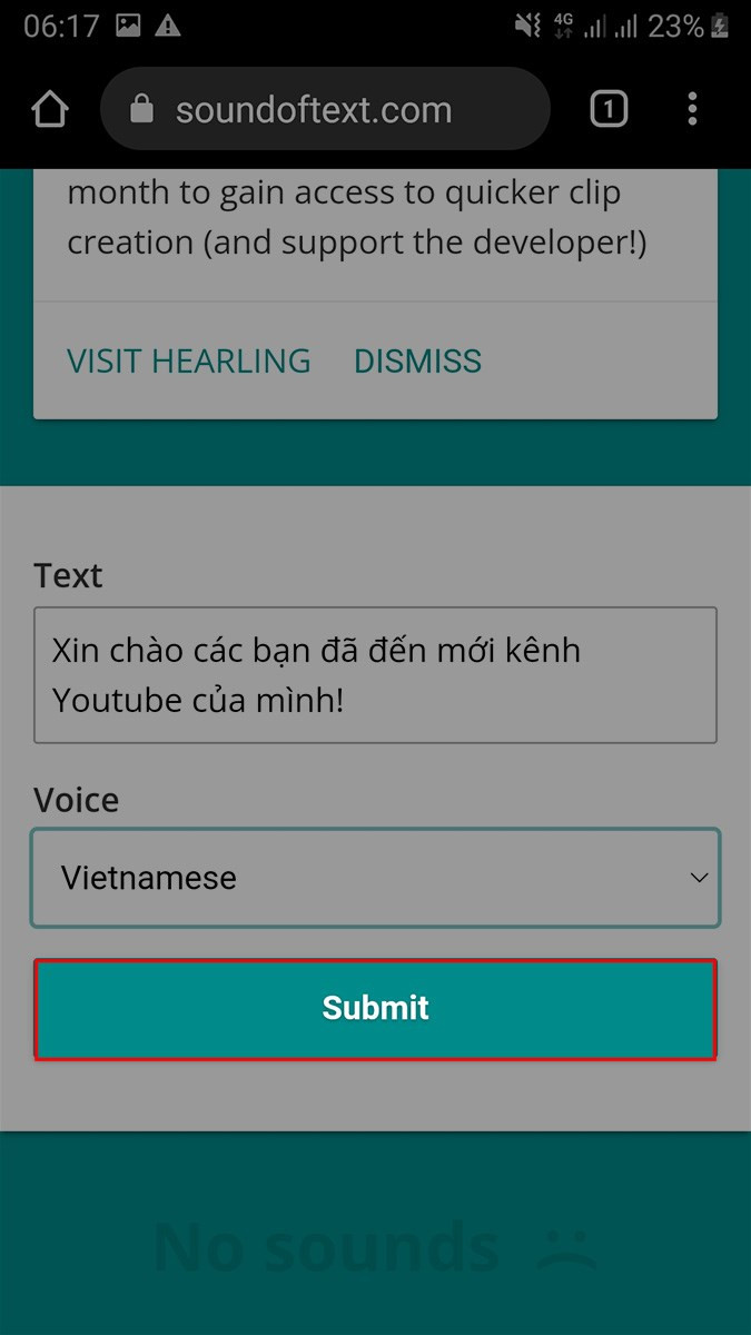 Hướng Dẫn Chuyển Văn Bản Thành Giọng Nói Online Với Sound of Text