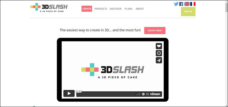 3D Slash - Thiết kế 3D độc đáo