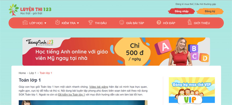 TOP 6 Website Học Toán Lớp 1 Online Miễn Phí, Hiệu Quả Nhất 2023