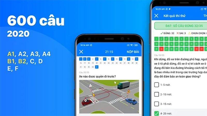 Top 5 App Luyện Thi Bằng Lái Xe Ô Tô Miễn Phí Trên Điện Thoại