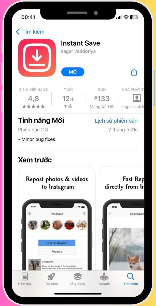 Hướng Dẫn Tải Video Instagram Có Nhạc Về iPhone Dễ Dàng