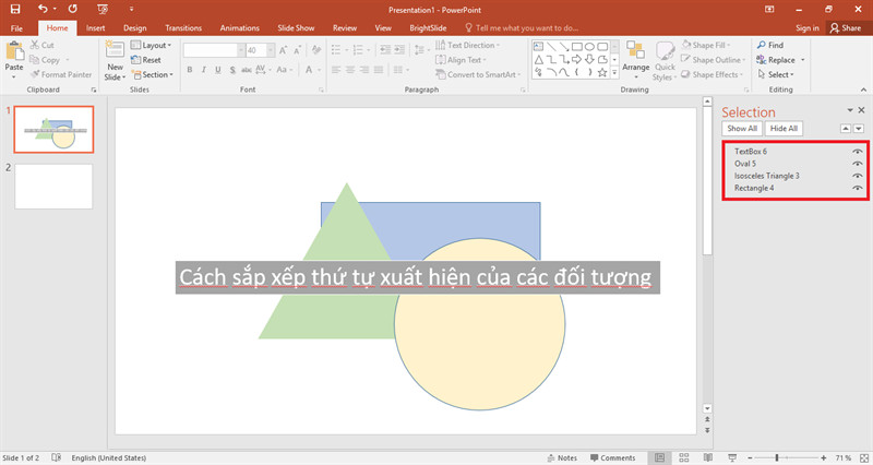 Mẹo Hay PowerPoint: Thay Đổi Thứ Tự Slide và Đối Tượng