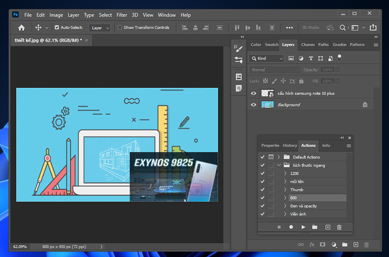 Hướng Dẫn Chèn Ảnh Vào Layer Trong Photoshop Chi Tiết Nhất