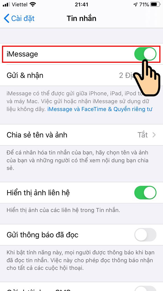 Hướng Dẫn Tắt iMessage Trên iPhone Nhanh Chóng Và Đơn Giản