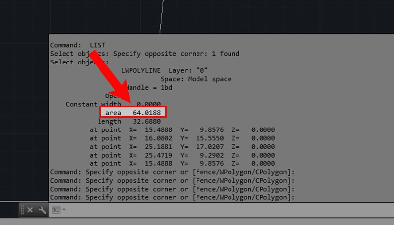 Hướng Dẫn 3 Cách Tính Diện Tích Trong AutoCAD Đơn Giản Nhất