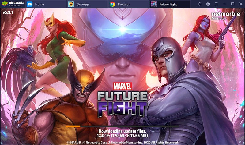 Hướng Dẫn Chi Tiết Chơi MARVEL Future Fight Trên PC/Laptop