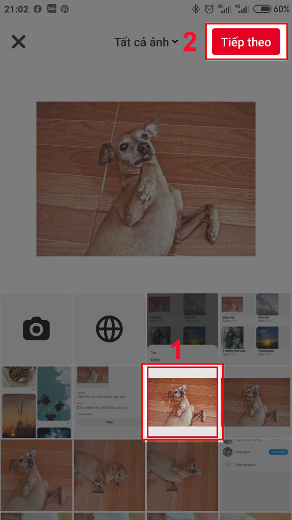 Hướng dẫn đăng ảnh lên Pinterest cực dễ trên máy tính và điện thoại