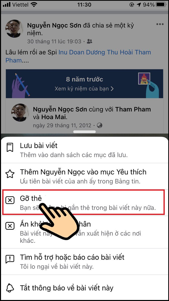 Hướng Dẫn Gỡ Tag Bạn Bè Trên Facebook Cực Kỳ Đơn Giản