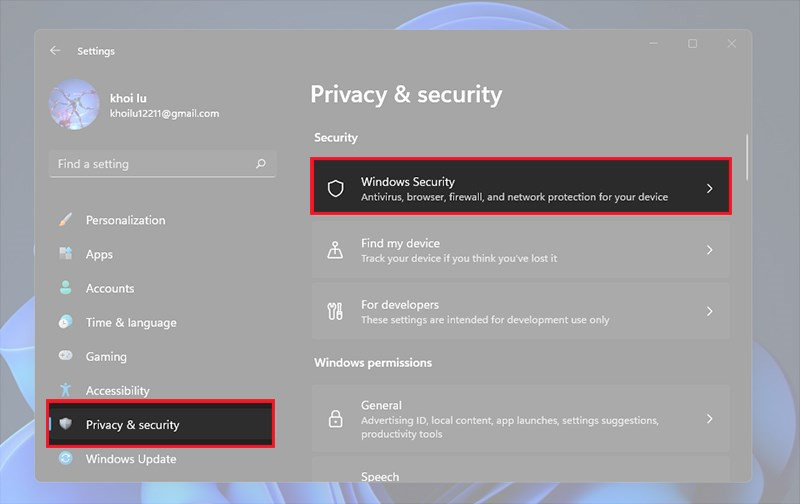 Hướng Dẫn Tắt Windows Security (Windows Defender) Trên Windows 11 Đơn Giản