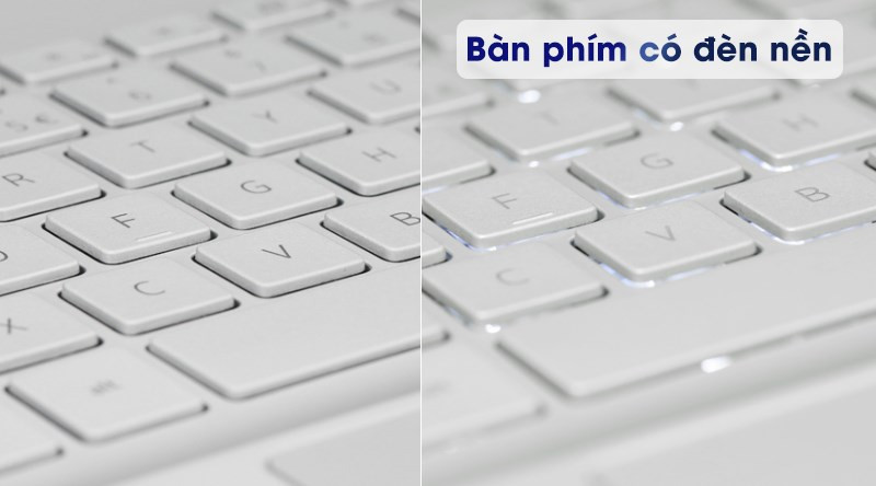 alt: Bàn phím Dell Inspiron 15 có đèn nền