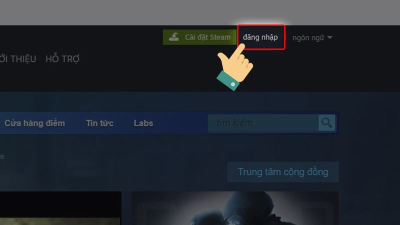 Alt: Đăng nhập vào Steam