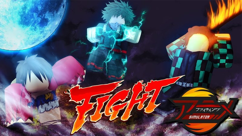 Alt: Hình ảnh giao diện game Anime Fighting Simulator