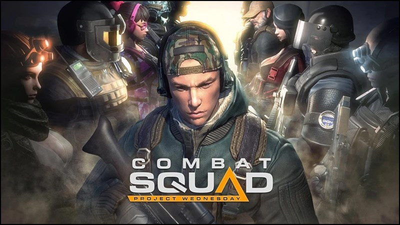 Alt: Hình ảnh minh họa giao diện game Combat Squad với đồ họa 3D ấn tượng.