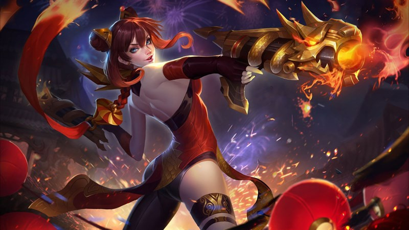 Alt: Hình ảnh minh họa một xạ thủ trong game MOBA đang bị đối phương nhắm đến.