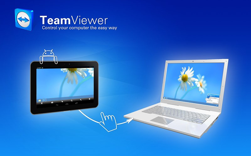 alt: Kết nối Teamviewer giữa các thiết bị máy tính