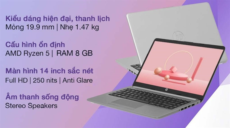 alt: Laptop HP 245 G8 R5 5500U