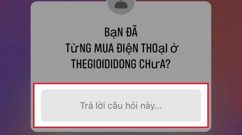 Alt: Nhập câu trả lời vào ô Trả lời câu hỏi này