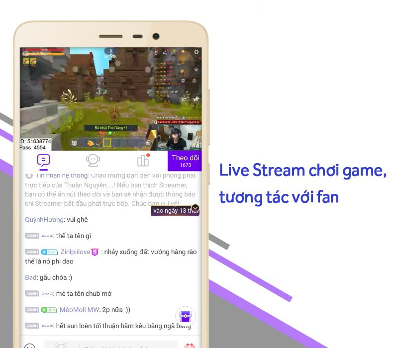 Alt: Streamer đang livestream trên Nimo TV