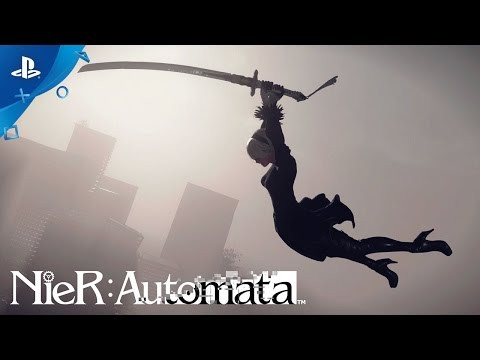 alt text: 2B và 9S trong NieR: Automata