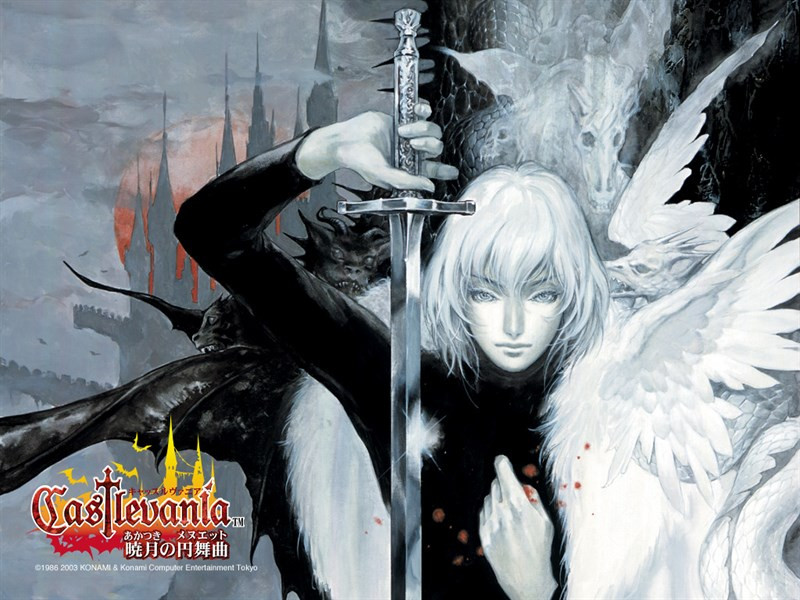 alt text: Bìa game Castlevania: Aria of Sorrow