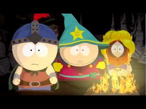 alt text: Các nhân vật South Park trong game