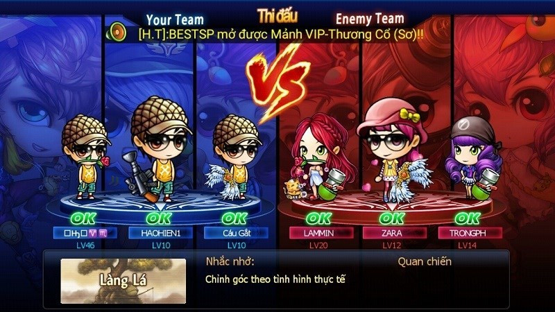 alt text: Giao diện game Gunny Mobile