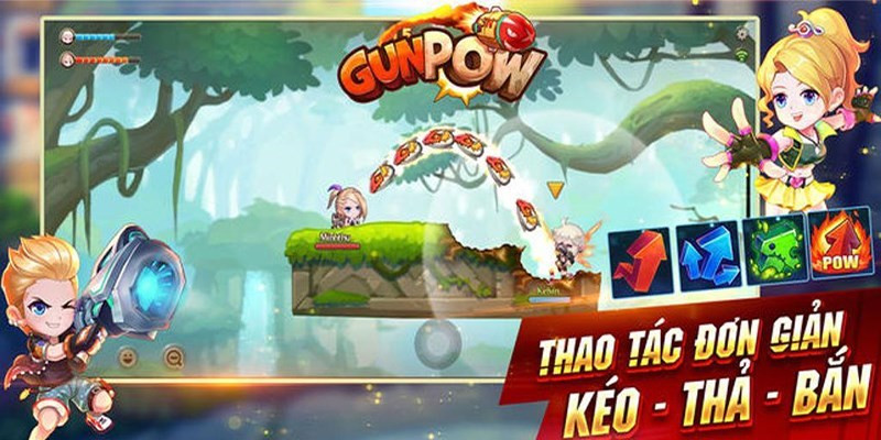 alt text: Giao diện Gunpow