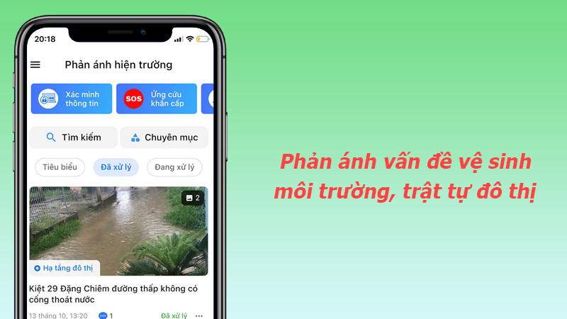 alt text: Giao diện nộp hồ sơ thủ tục hành chính trên ứng dụng Hue-S