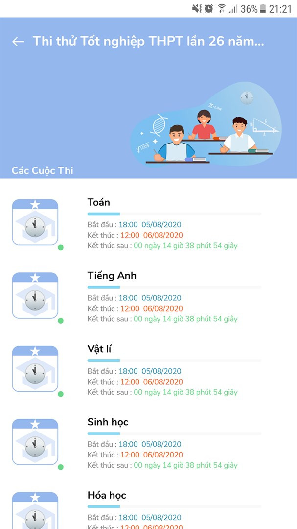 alt text: Giao diện Onluyen.vn