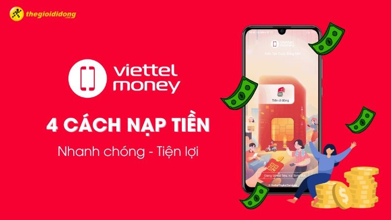 alt text: Giao diện ứng dụng Viettel Money trên điện thoại