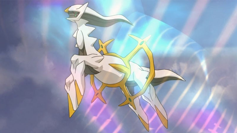 alt text: Hình ảnh Arceus - Pokemon mạnh nhất