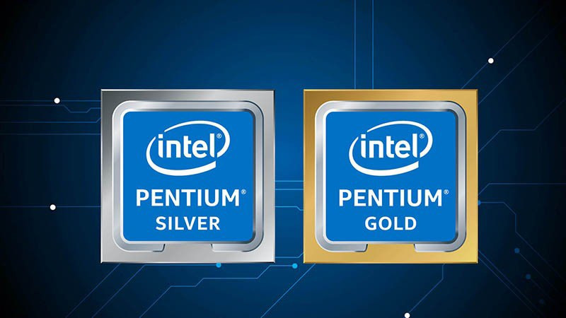 alt text: Hình ảnh chip Intel Pentium